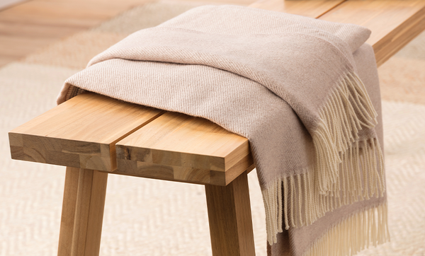 Merino Wool Throw Blanket