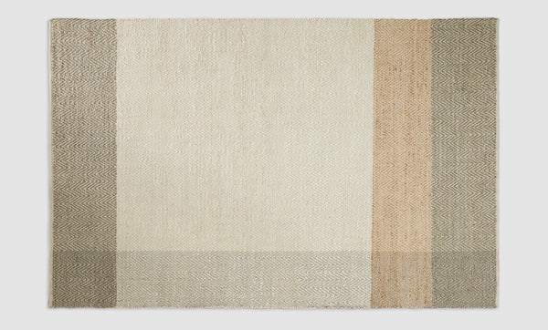 Tapis de jute tissé à la main