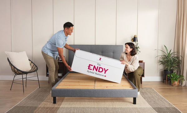 Le matelas hybride Endy