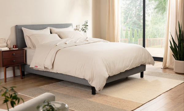 Housse de couette en coton biologique - Percale