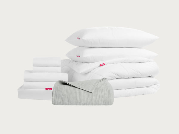 Ensemble de tous les jours + Couverture en mousseline