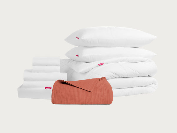 Ensemble de tous les jours + Couverture en mousseline